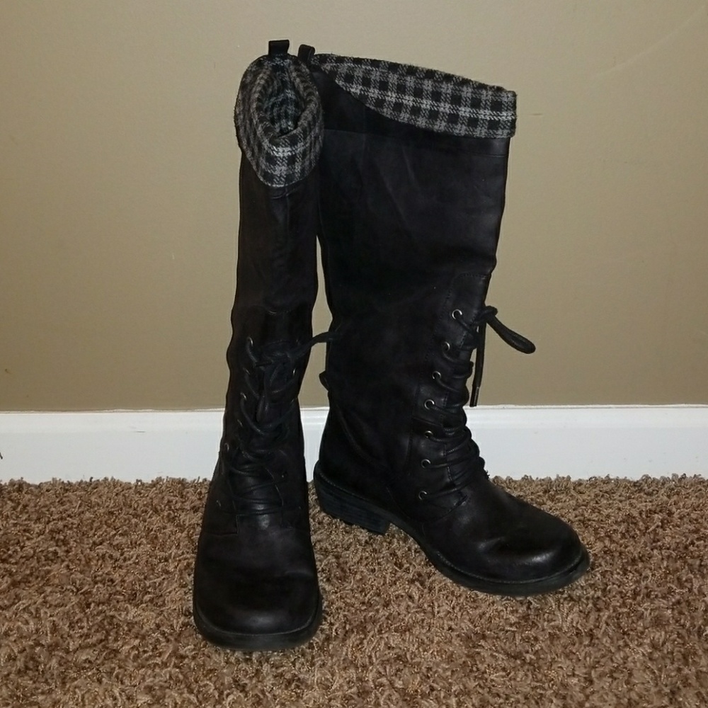 Rocket Dog Women's (8) Black Tall Boot